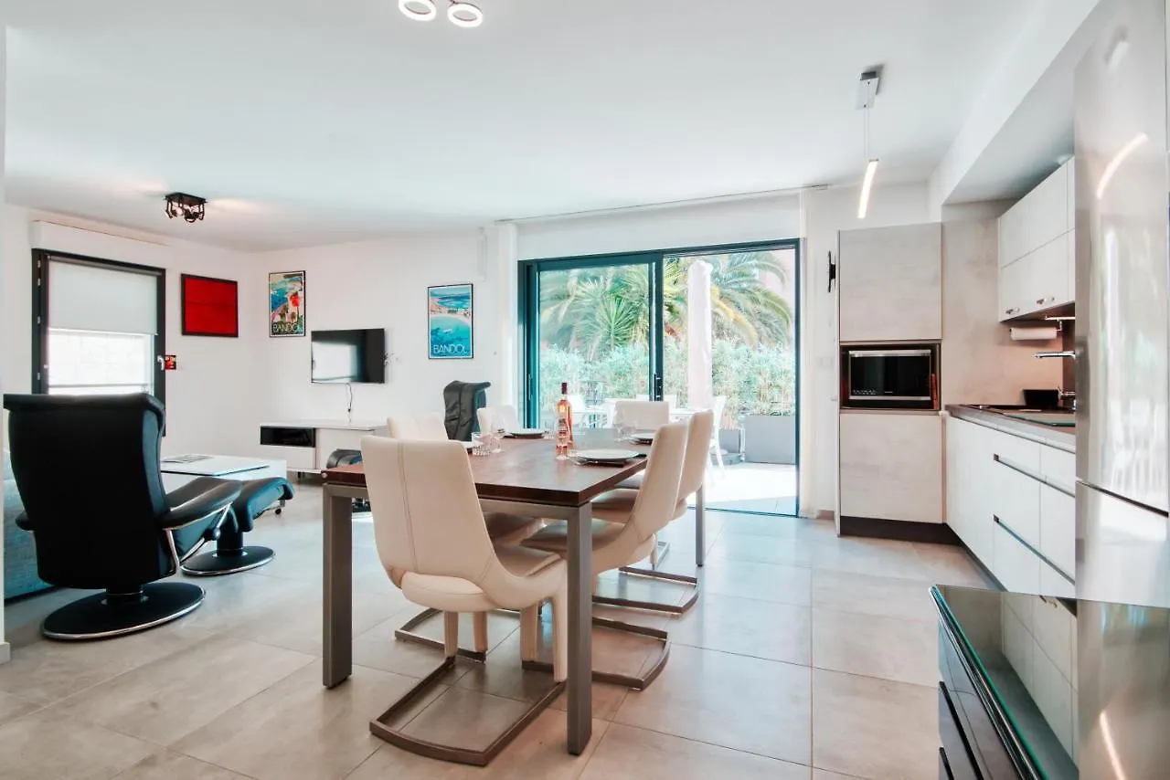 Apartment O Fil De L'Eau - Appartement Standing Vue Mer A08 T2 Bandol